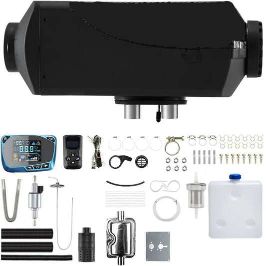 2kw diesel heater advanced controller 12v all black body