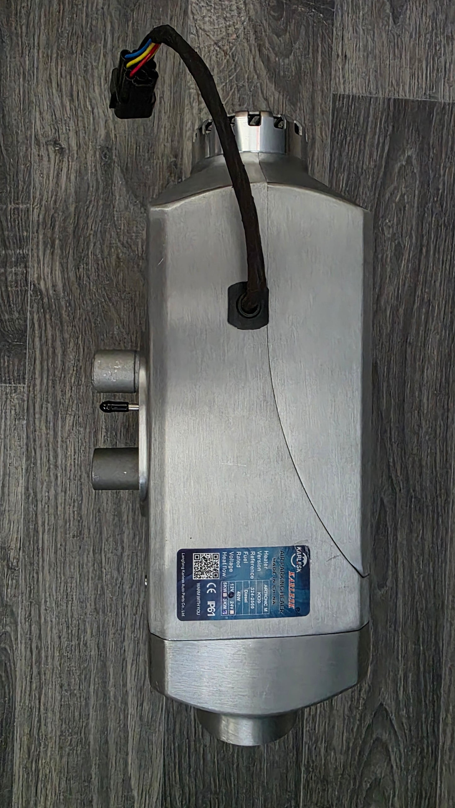 Karlesk 2kw Aluminium Diesel heater Premium Bluetooth controller