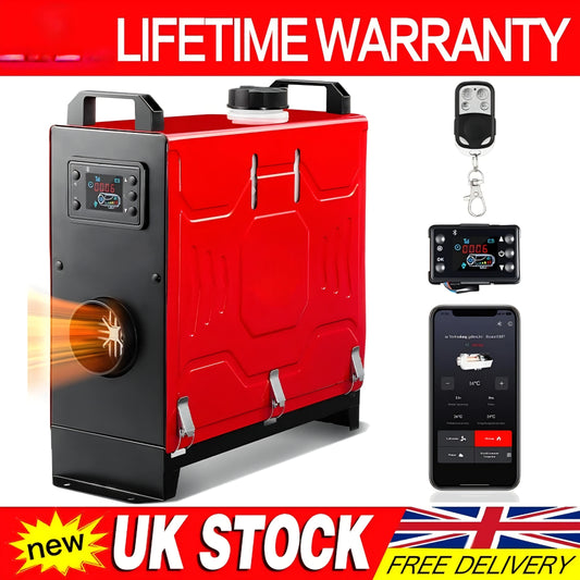 Air Heater Diesel heater bluetooth 8KW 12V/24v LCD display For Car Trucks Motorhome Van